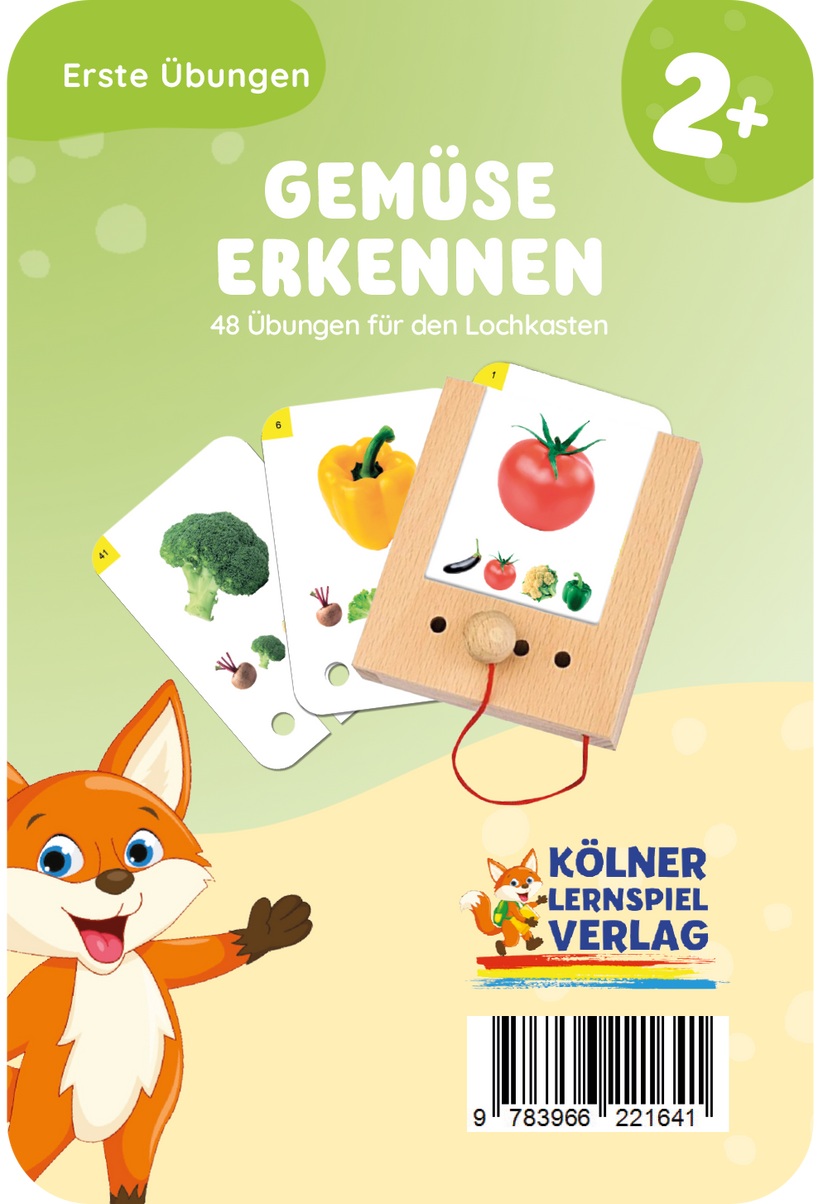 Kölner Lernspielverlag - Erste Übungen Gemüse erkennen ab 2