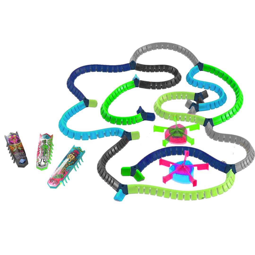 HEXBOTS - NanoLand Spielset mit 2 Nano Bots und Nano Flash Bot