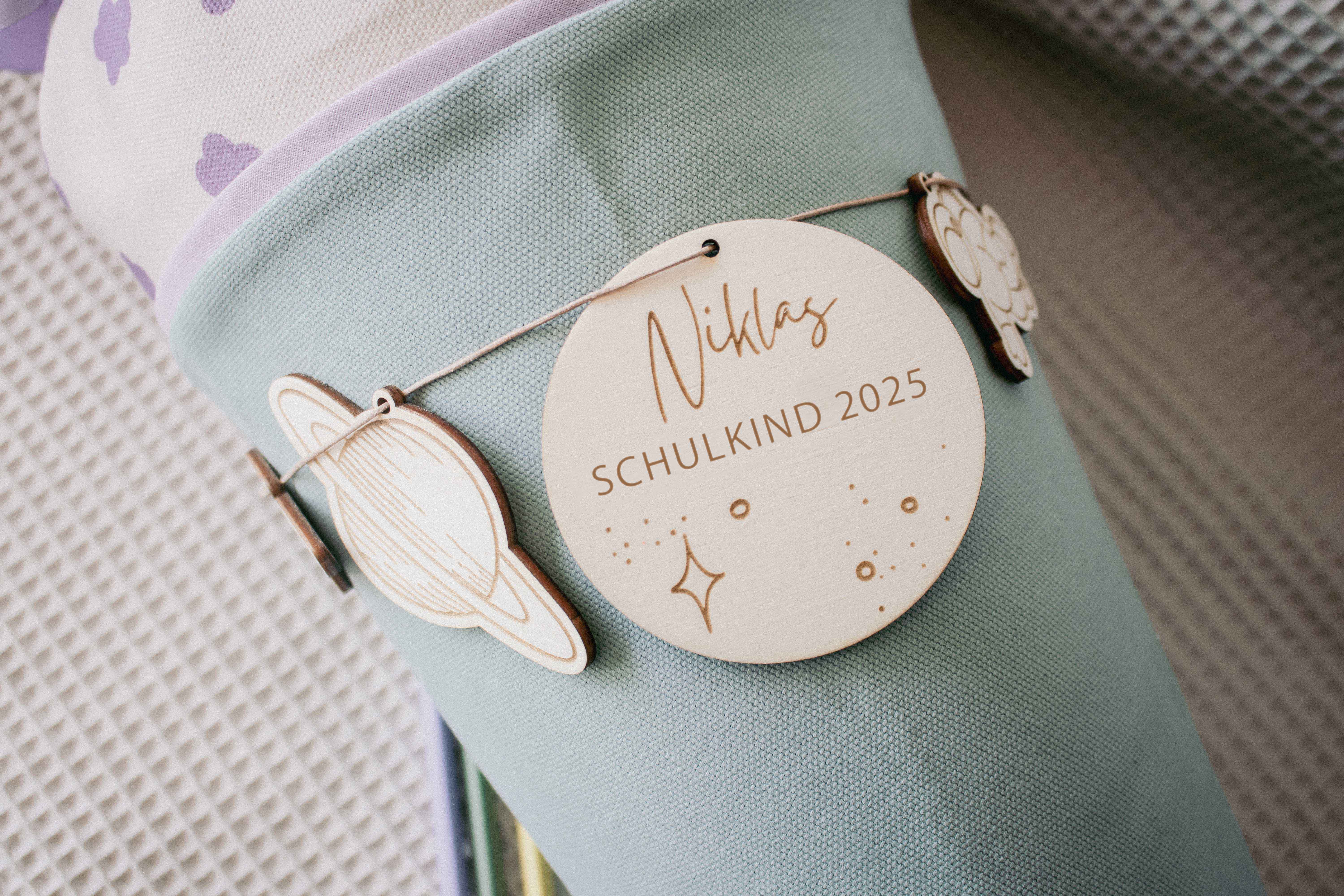 Invy Design - Schultütenkette "Weltraum"