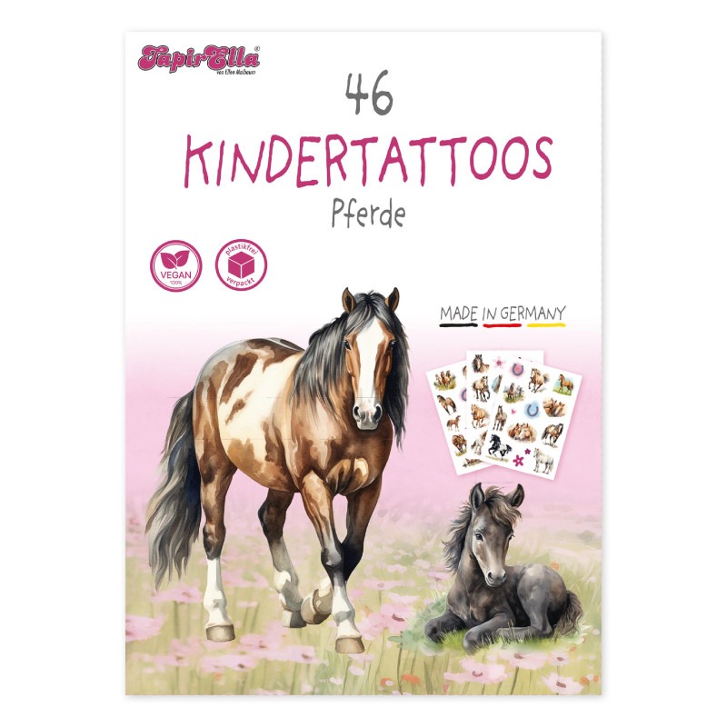 TapirElla - Tattoo-Set Pferde