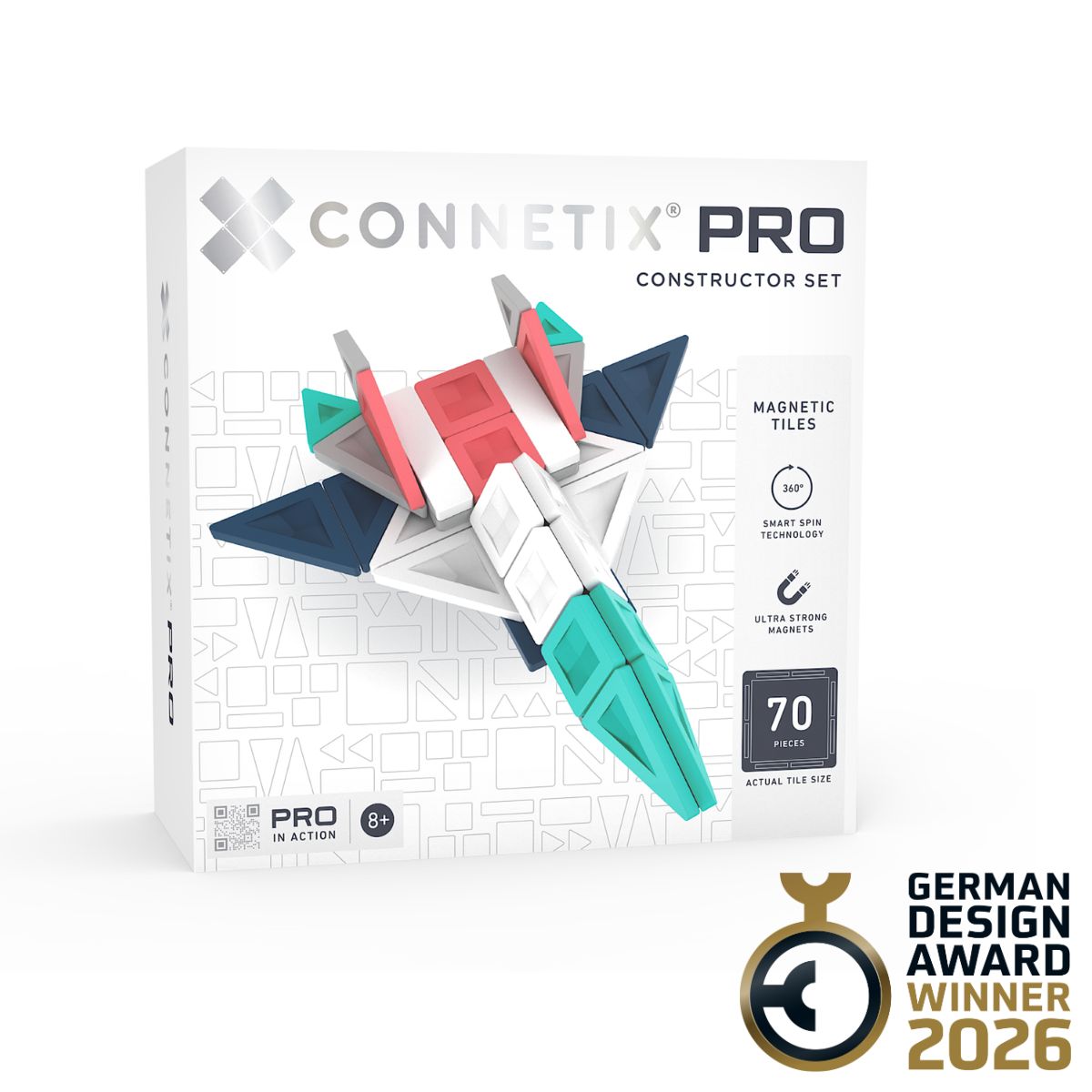 connetix - Magnetbausteine PRO Constructor Set 70-tlg.