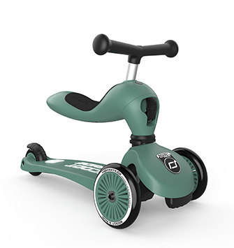 Scoot & Ride - Laufrad/Scooter Highwaykick 1 forest