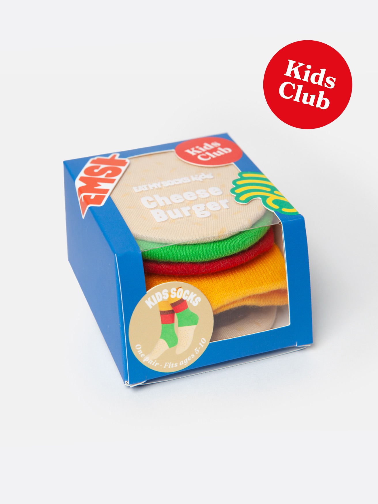 EAT MY SOCKS - Socken Cheeseburger Kids 