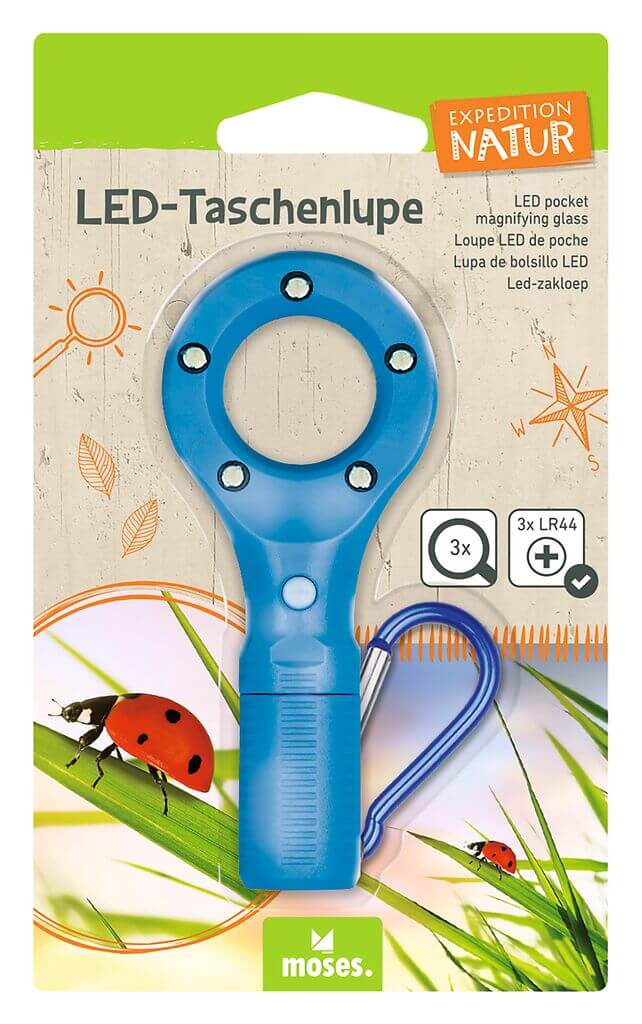 moses - Expedition Natur LED - Taschenlupe