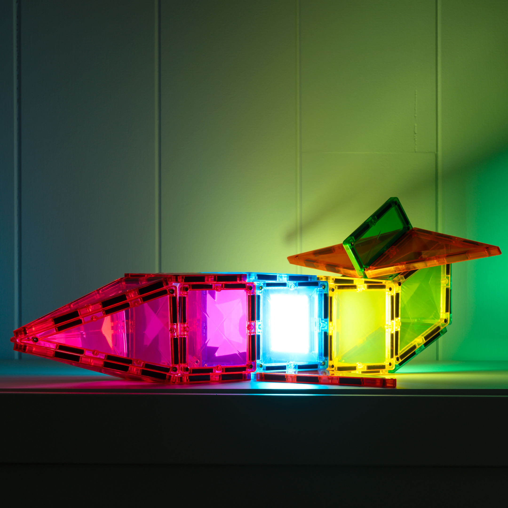 connetix - Magnetbausteine Light Rocket Pack 30-tlg.