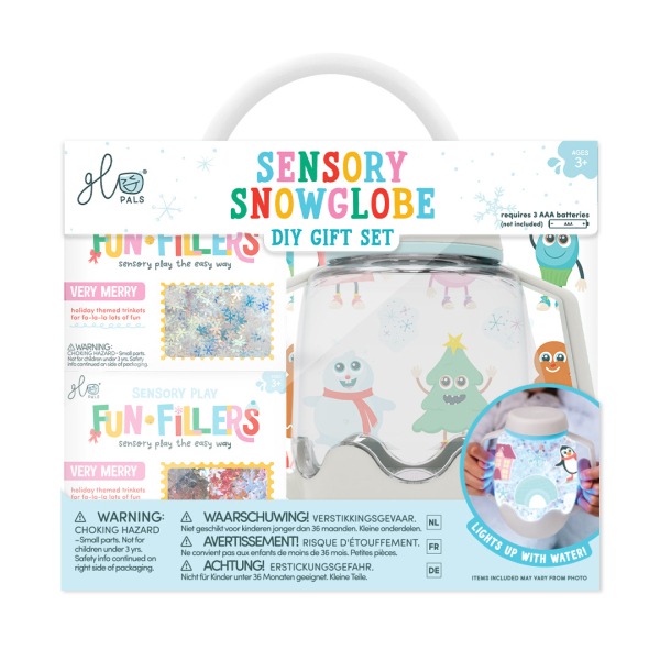 Glo Pals - Spielglas Sensory DIY-Set Winter Sonderposten
