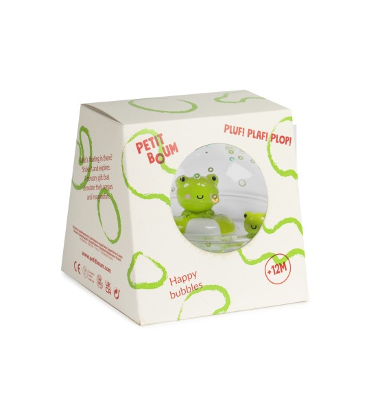 PETIT BOUM - Sensorikspielzeug "Happy Bubbles Frosch"  