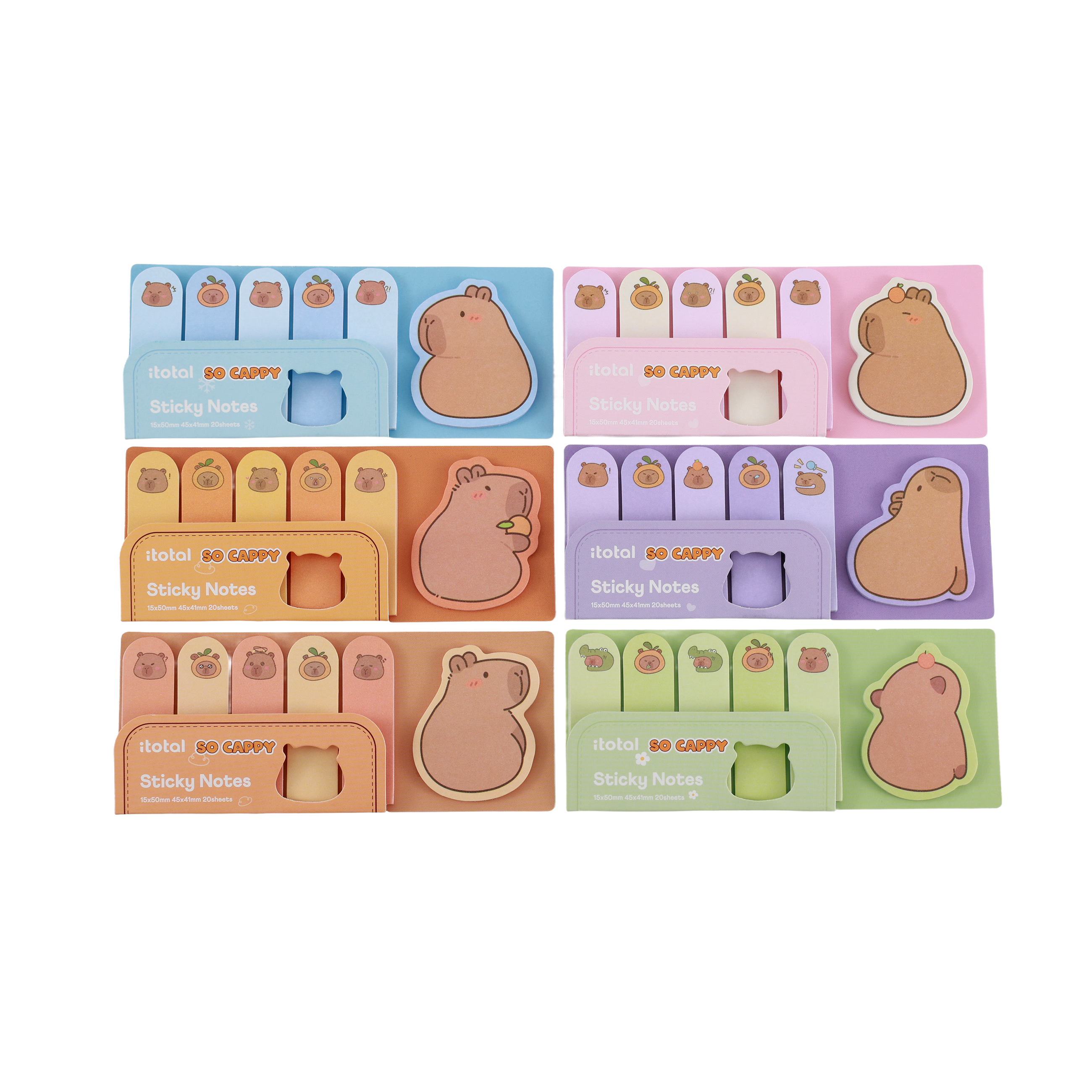 itotal - Sticky Notes CAPYBARA 