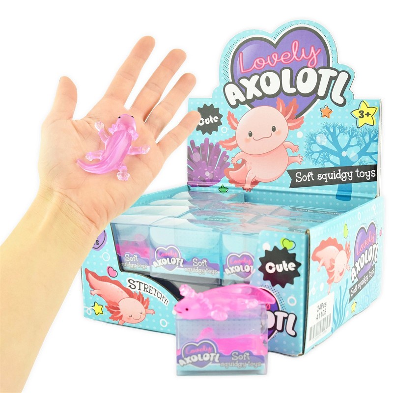 Robetoys - Squeeze Soft Axolotl 7cm