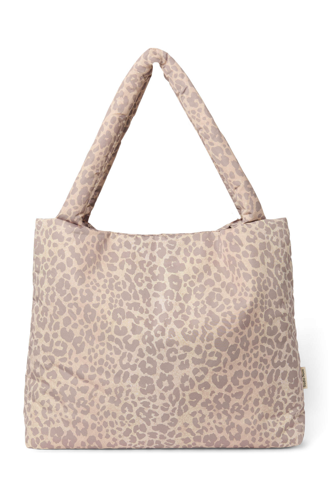 Studio Noos - Tasche Puffy Beige Leopard