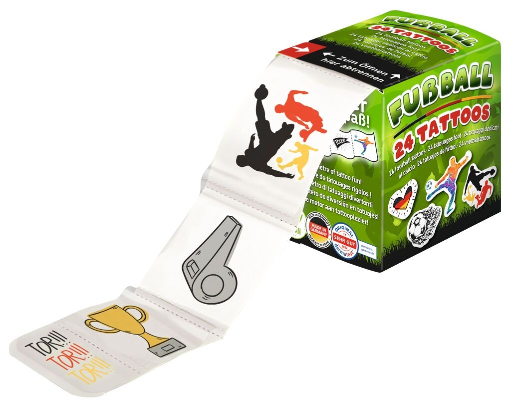 moses - Fußball Tattoos von der Rolle