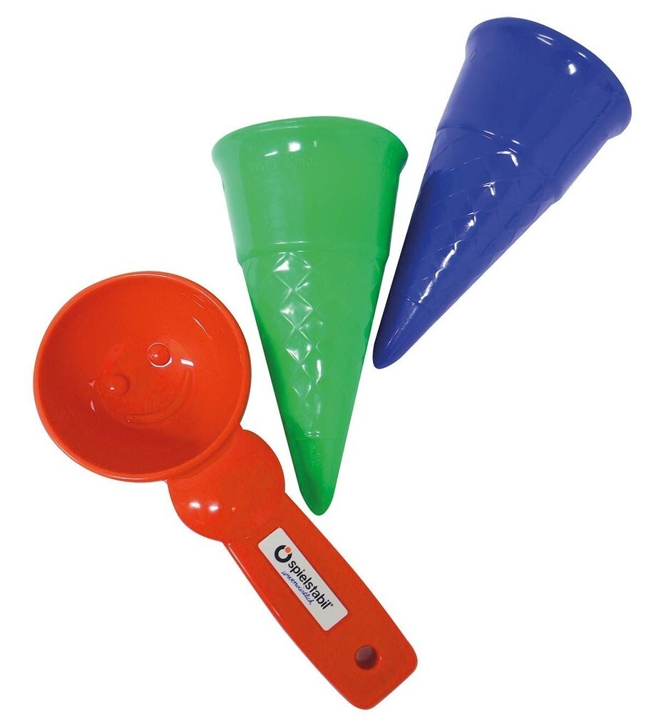 spielstabil - Sandspielzeug Classic Eis-Duo 3-tlg.