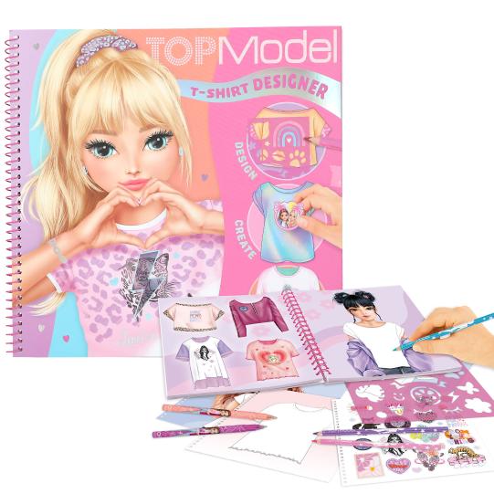 TOPModel - Malbuch T-Shirt Designer