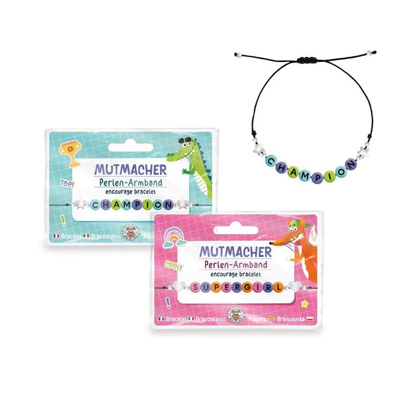 Trendhaus - ABC Perlen-Armband Mutmacher