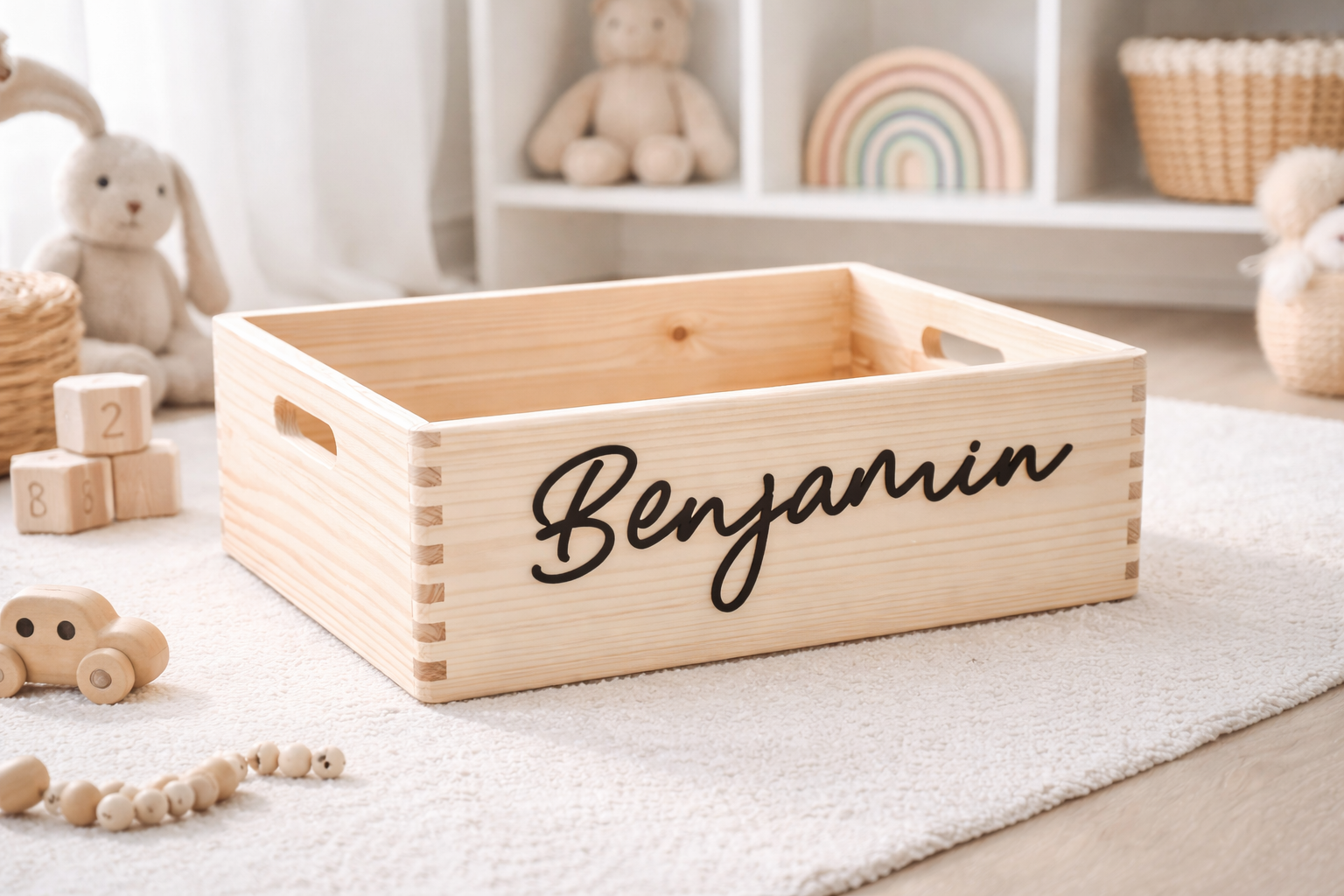 Invy Design - Holzkiste mit Personalisierung