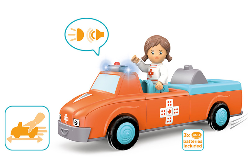 Toddys - Spielauto mit Figur "Anna Amby"