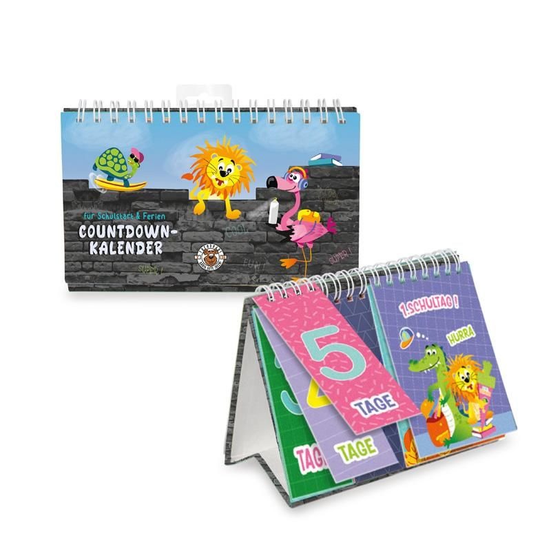 Trendhaus - ABC Countdown-Tischkalender