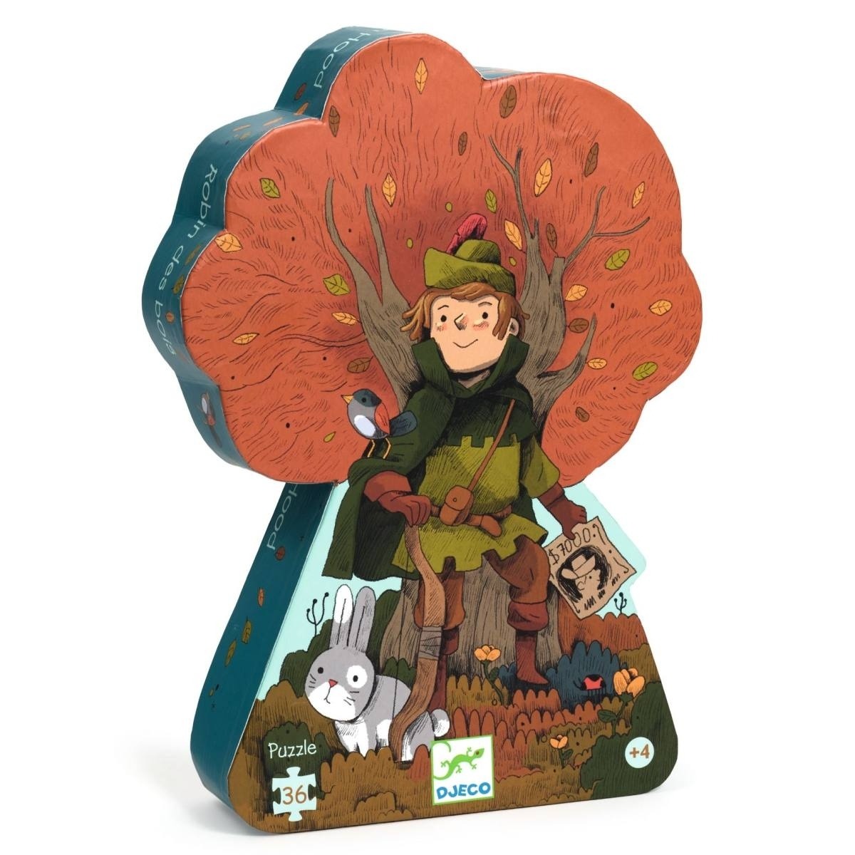 Djeco - Puzzle: Robin Hood - 36 Teile