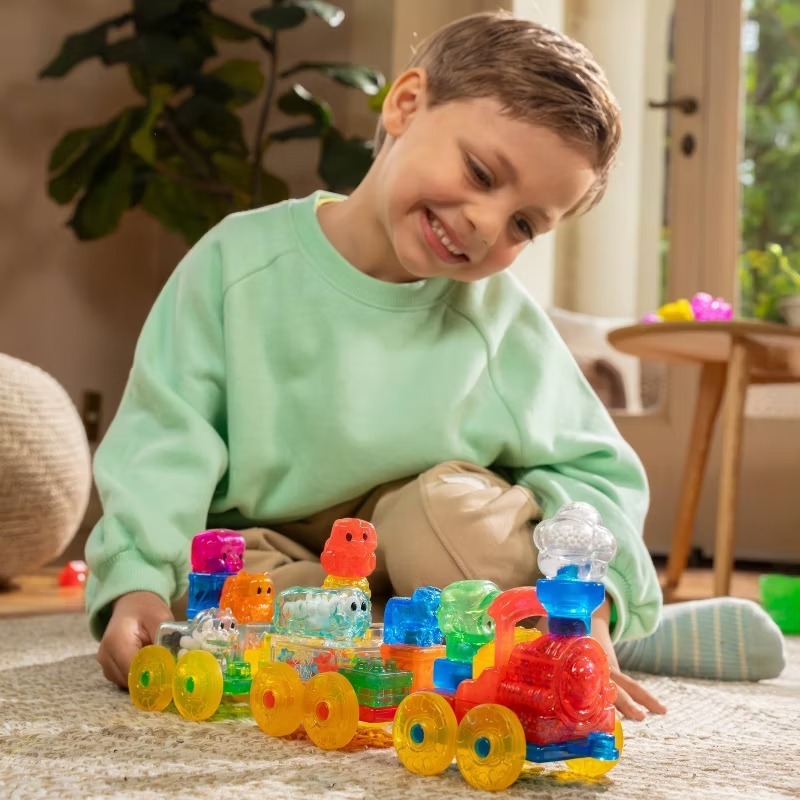 Goliath Toys - Jelly Blox Squish Train Set