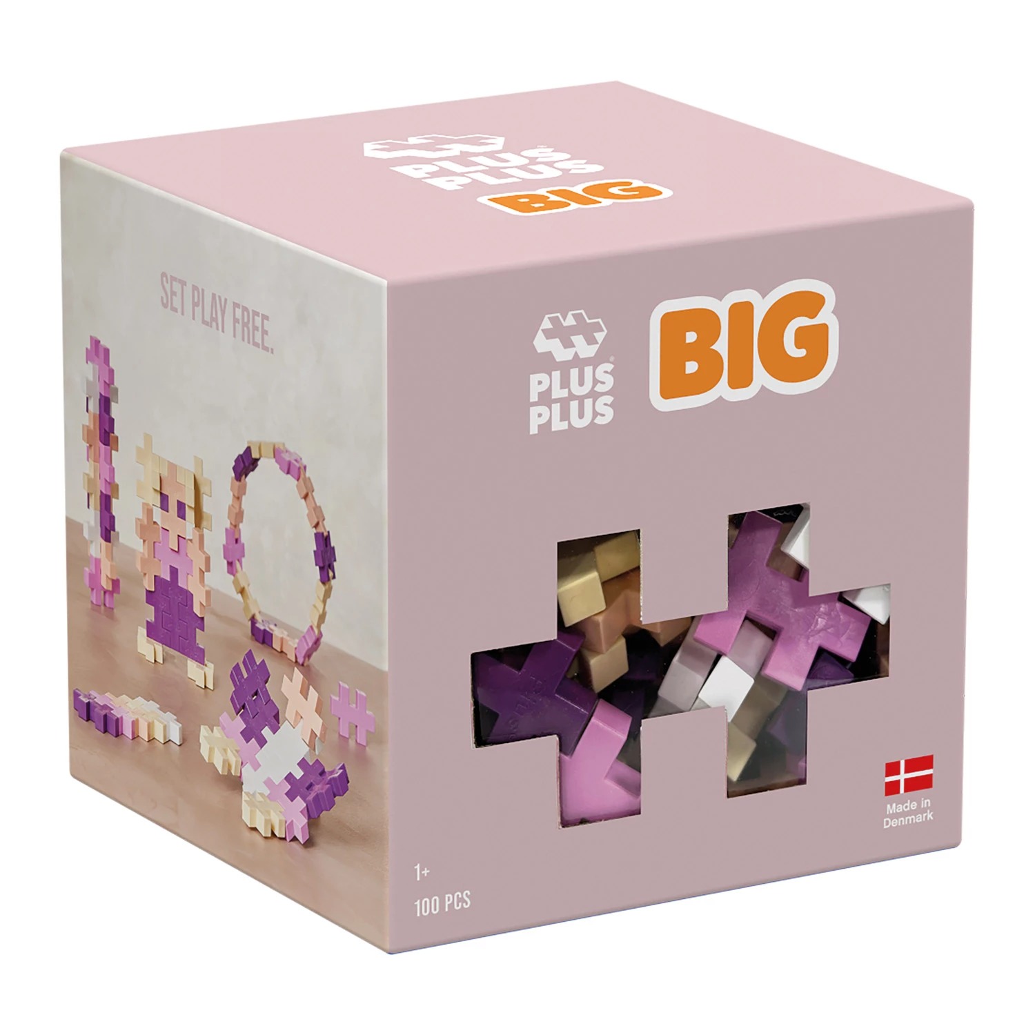 PLUS PLUS - Kreativ Bausteine BIG 100 Stück Bloom