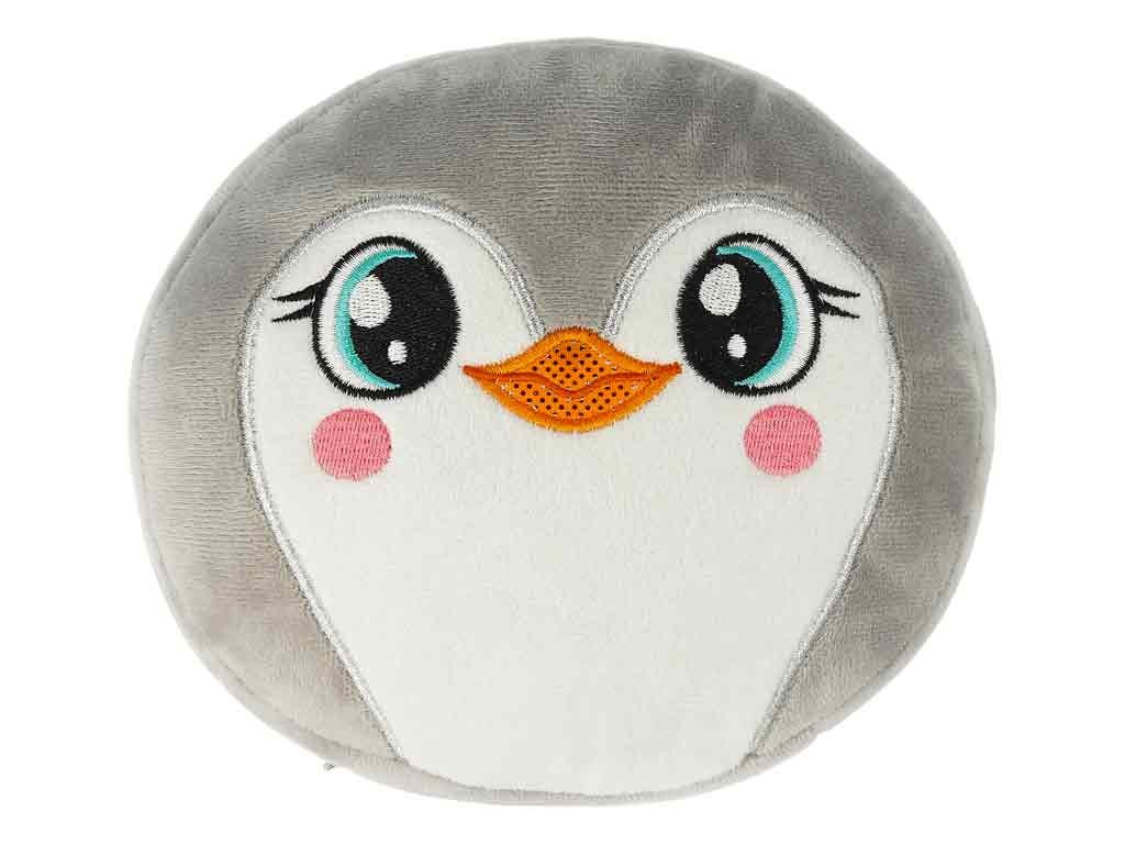 bb Cuties - Kissen mit Schlafmaske Pinguin grau  bb Cuties - Kissen mit Schlafmaske Pinguin grau