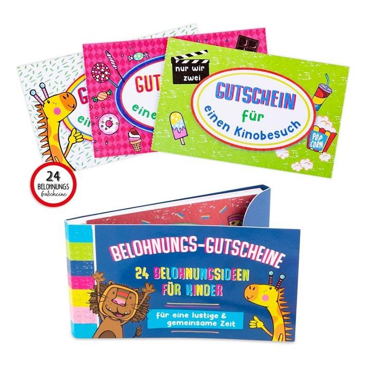 Trendhaus - MOTIVATION Block Belohnungsgutscheine 24er