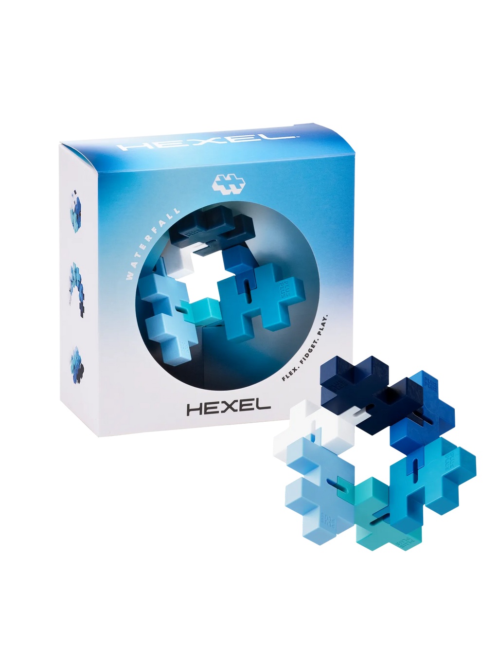 PLUS PLUS - Hexel Flex Bausteine Waterfall