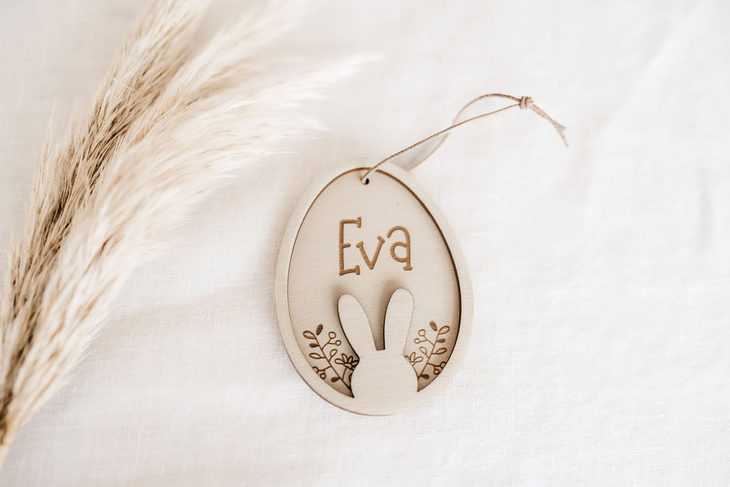 Invy Design - Osteranhänger Ei mit Hase