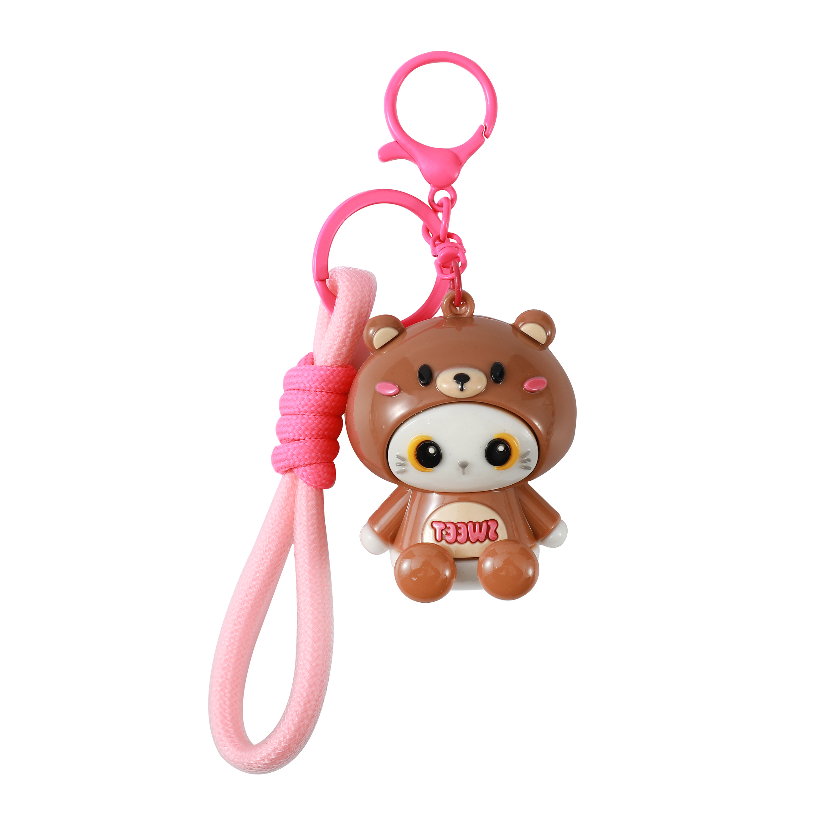 itotal - Schlüsselanhänger Hoodie Bär 