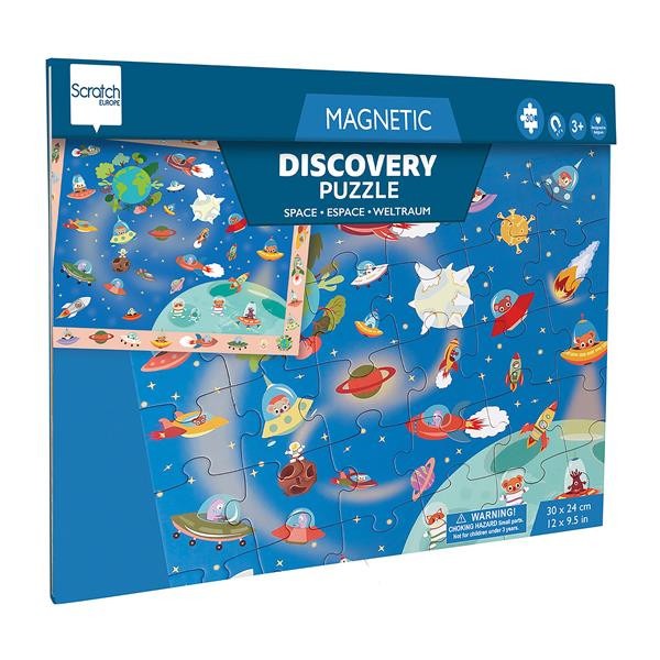 Scratch - Magnetpuzzle Discovery Weltraum