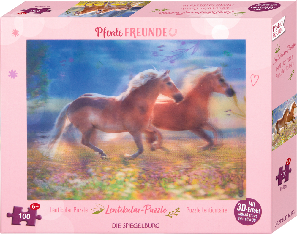 Spiegelburg - Lentikular-Puzzle (100 Teile)