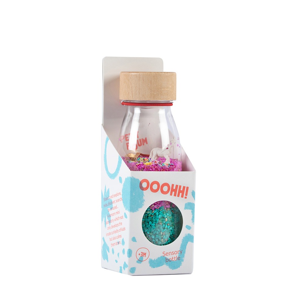 PETIT BOUM - Sensorikspielzeug "Sound Bottle Unicorn"
