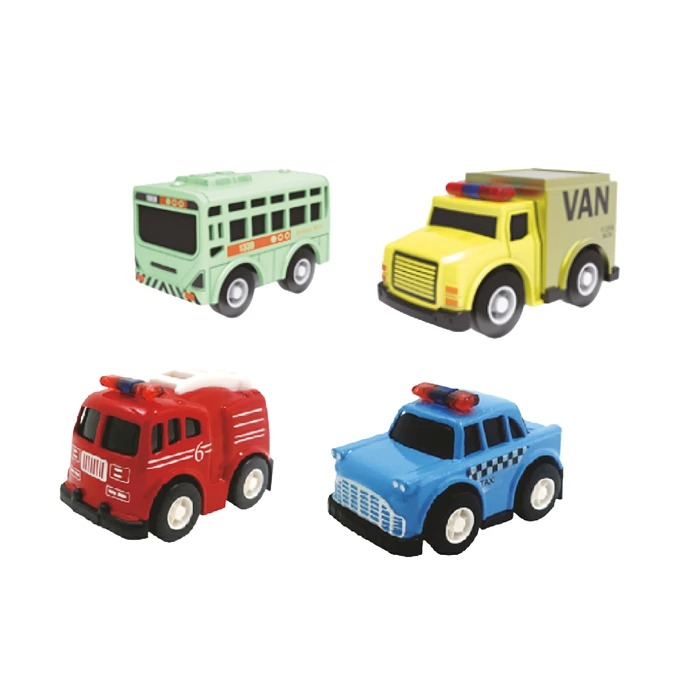 Rookies - Spielzeugauto: Pull Back Flitzer Mini