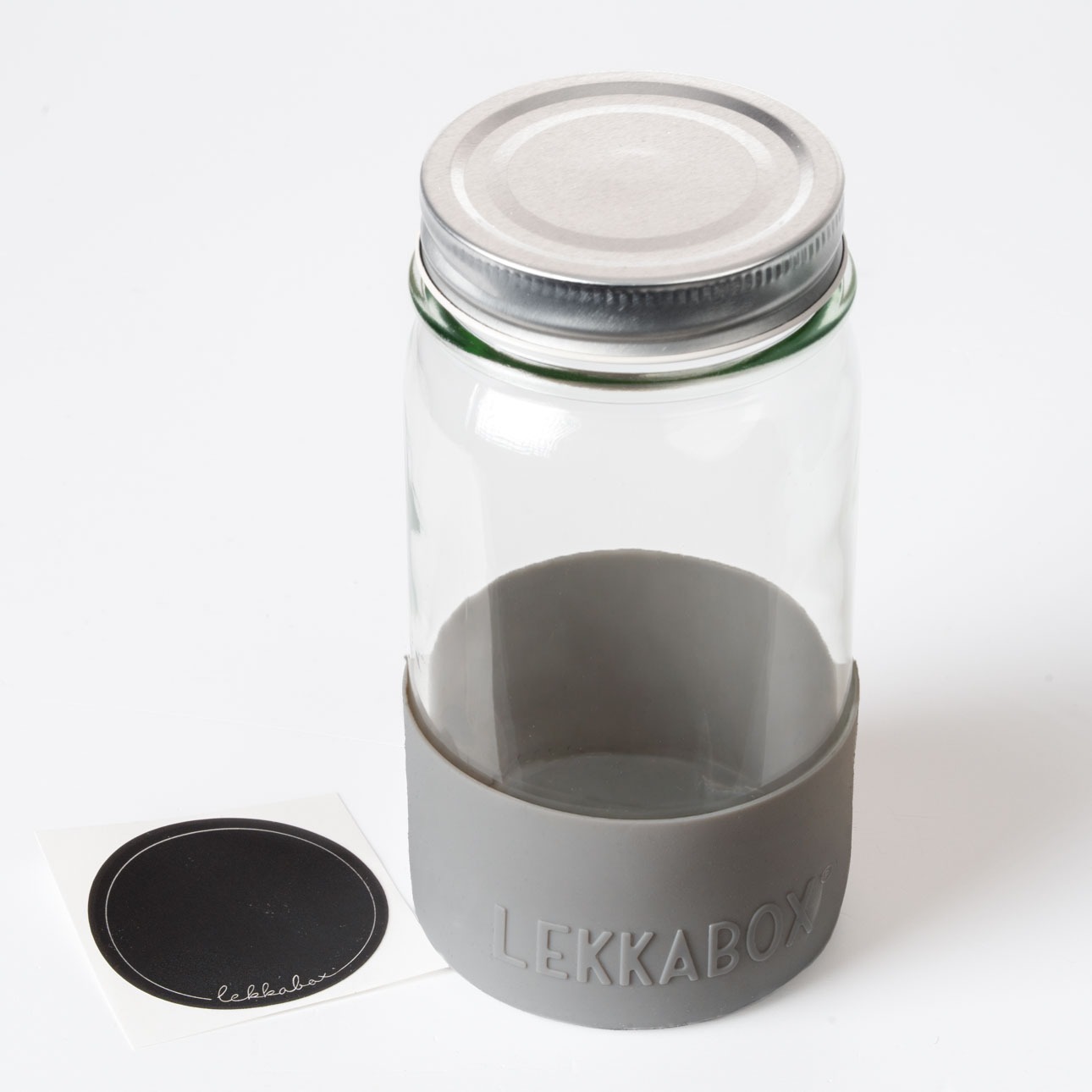 LEKKABOX - Meal Prep Glas Slate 500ml