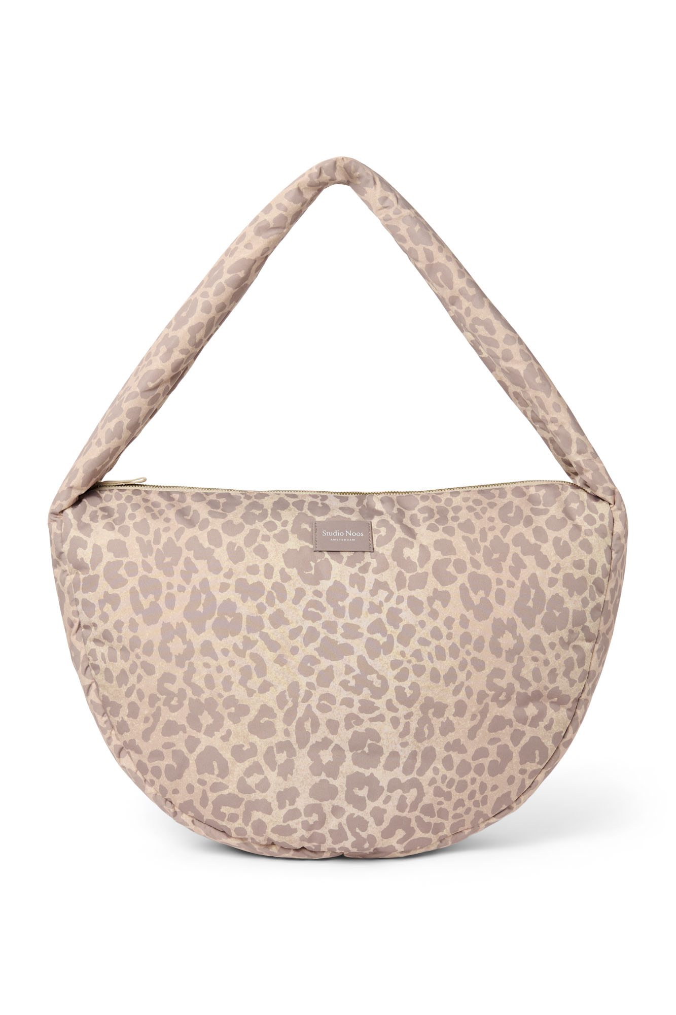Studio Noos - Cross Body Tasche Puffy Beige Leopard