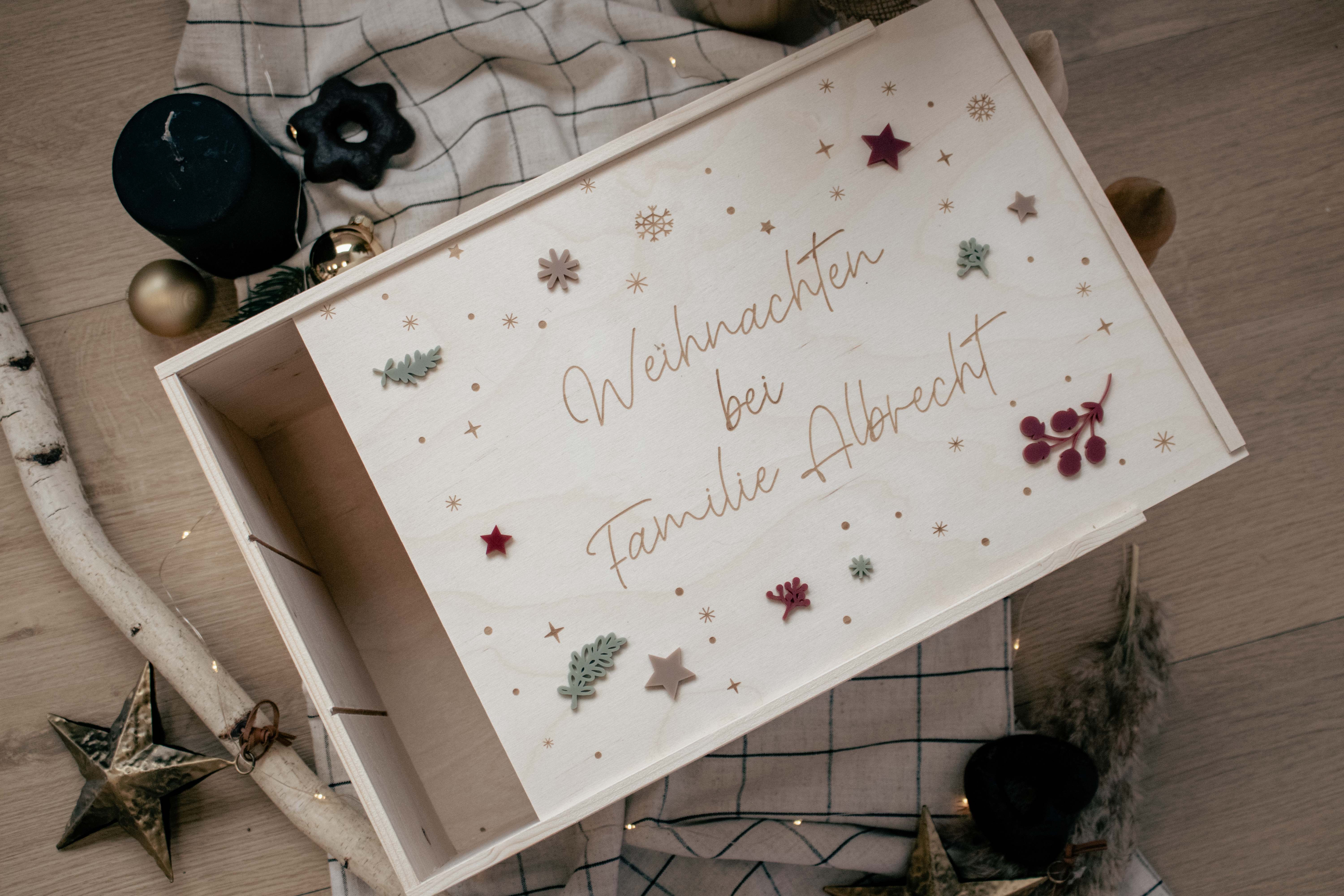 Invy Design - Erinnerungsbox zu Weihnachten Invy Design - Erinnerungsbox zu Weihnachten