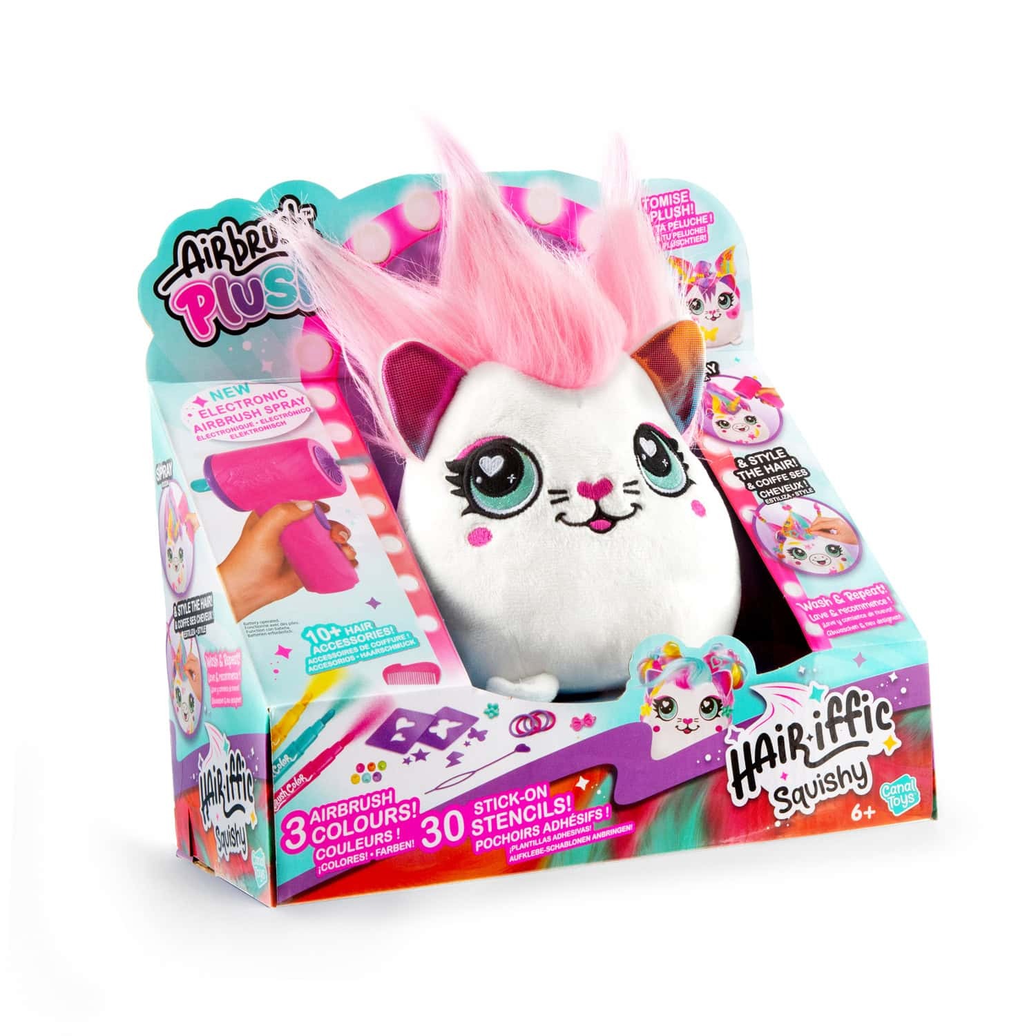 Canal Toys - Airbrush Plush: DIY Kuscheltier Hair'iffic Squishy Canal Toys - Airbrush Plush: DIY Kuscheltier Hair'iffic Squishy