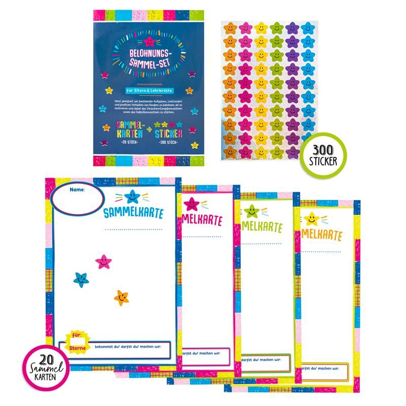 Trendhaus - Motivation Sammelset Karten und Sticker