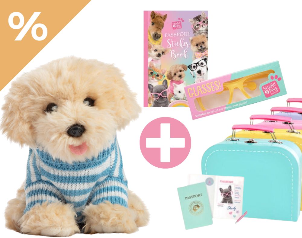 Dream Deals - Studio Pets: Kuscheltier "Doodle" 23 cm