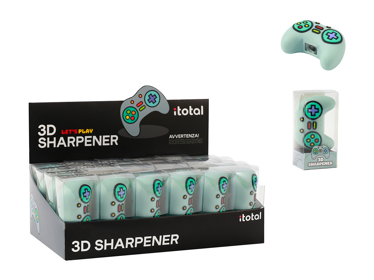 itotal - Let's Play 3D-Bleistiftspitzer