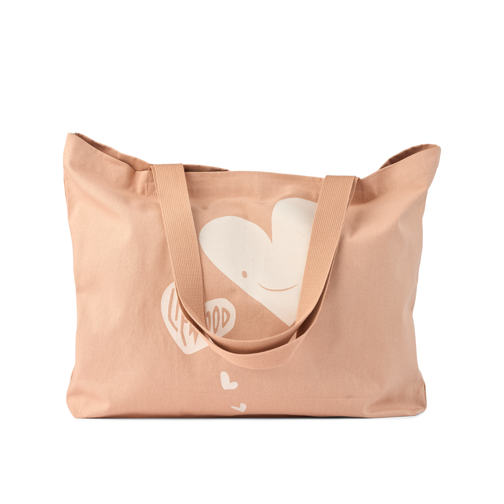 Liewood - Tasche "Tote bag big" Hearts / Pale tuscany