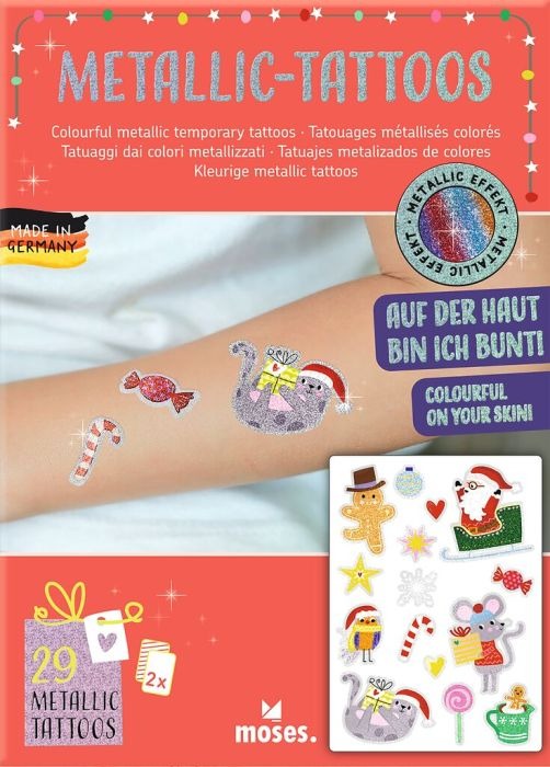 moses - Metallic-Tattoos Weihnachtszauber