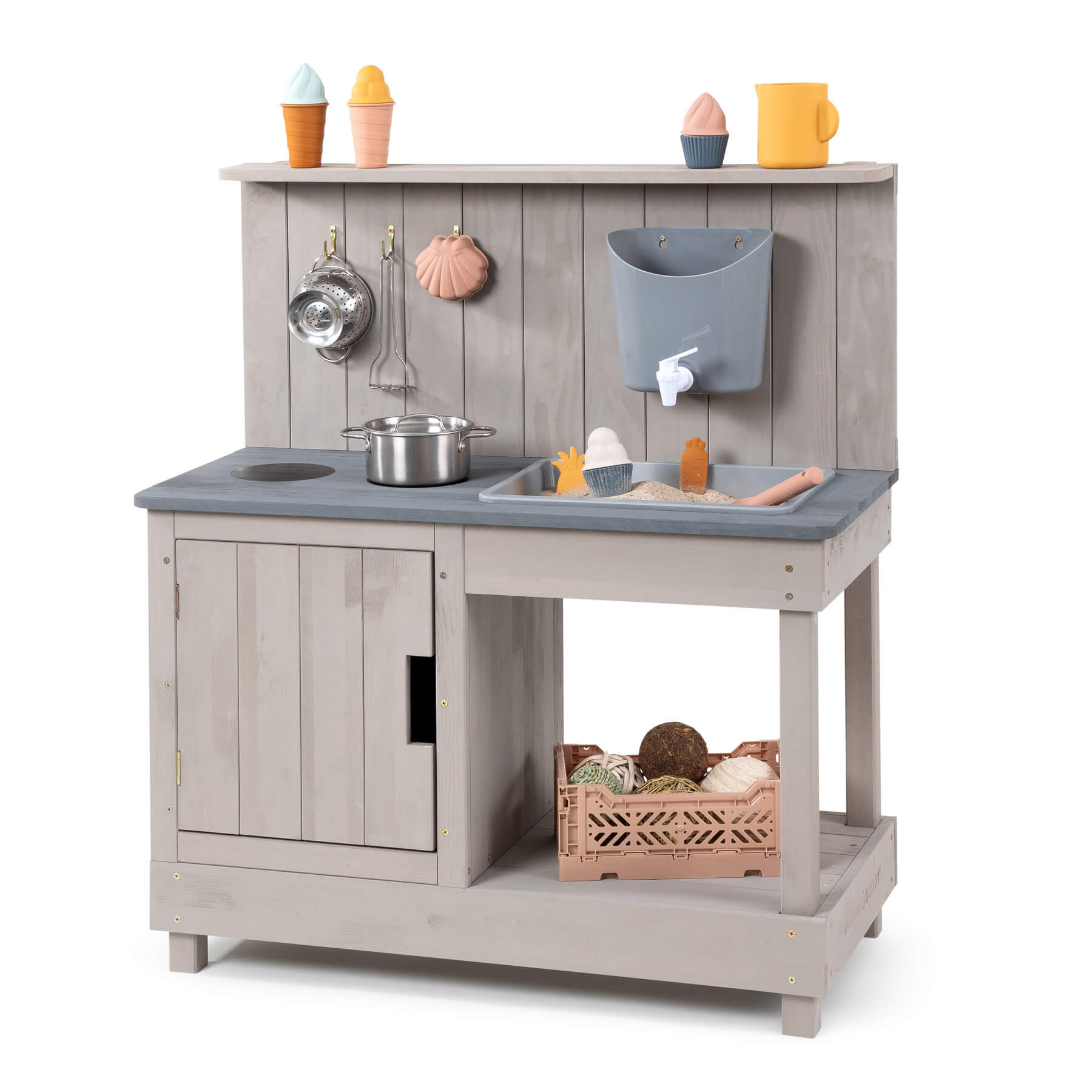 MUDDY BUDDY ® - Matschküche "Mud Expert" warmgrau