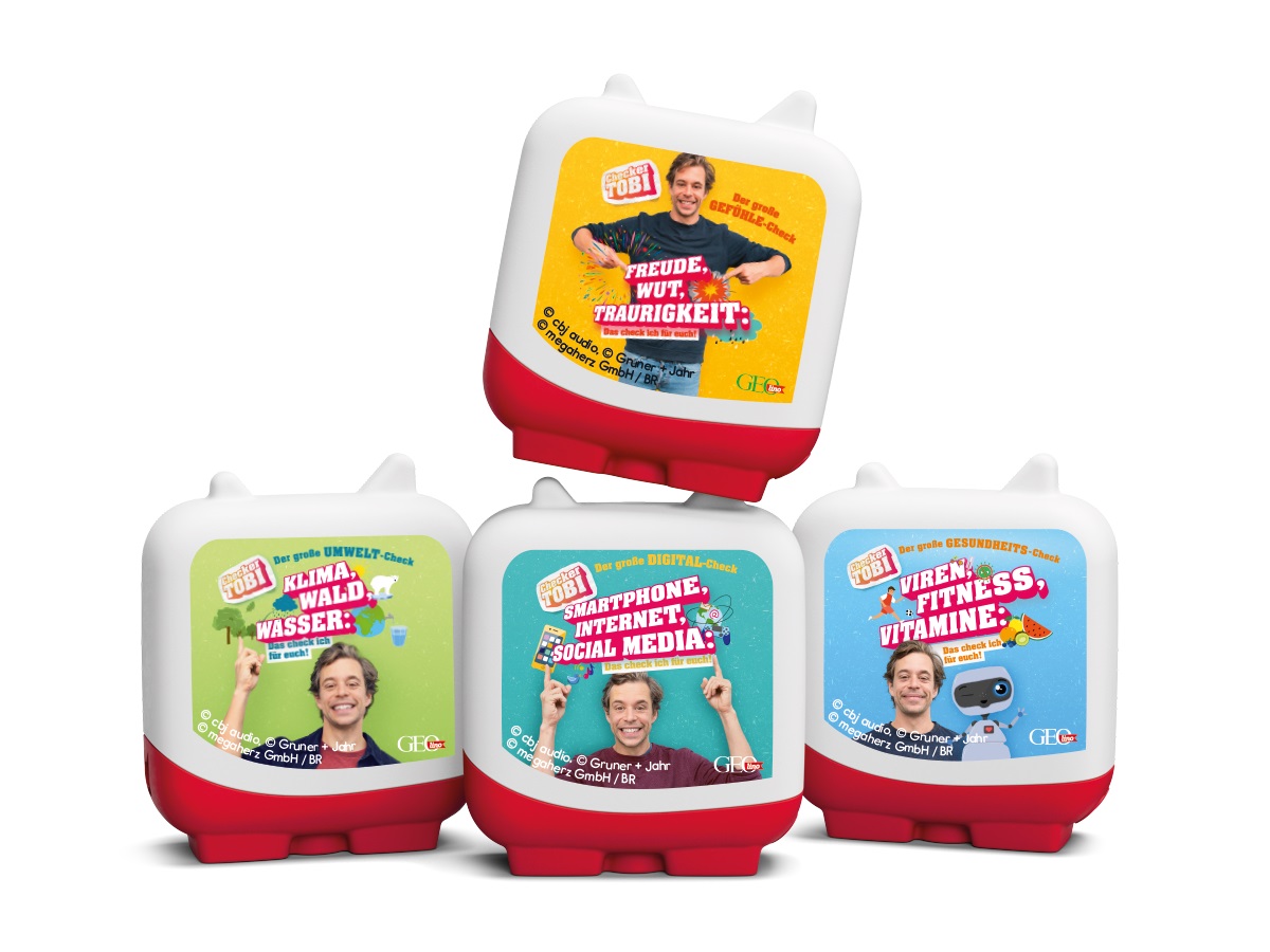 tonies - Clever Tonies 4er Set - Checker Tobi