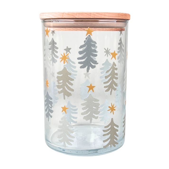 Wunderle - Vorratsglas Tannenwald – mit Holzdeckel