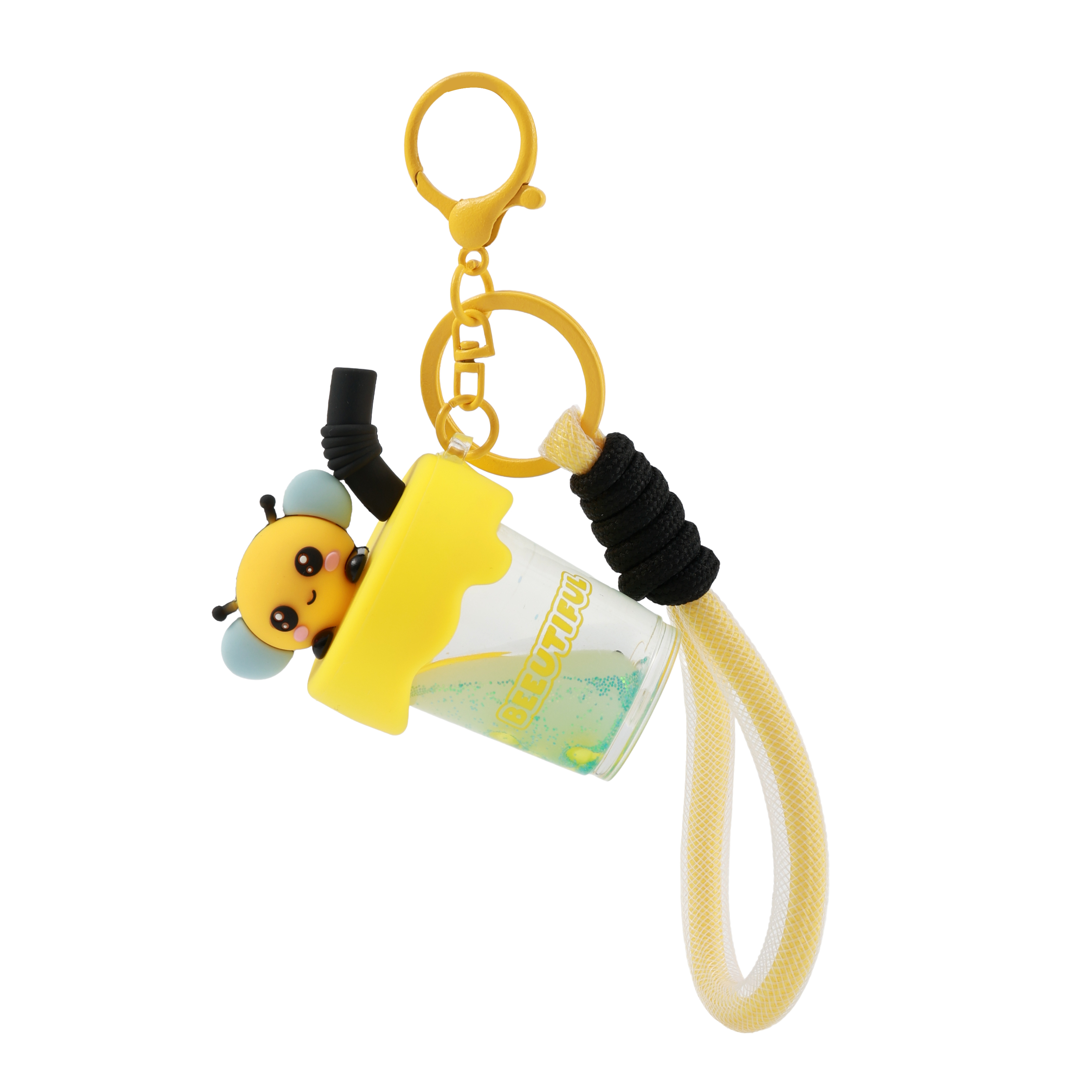 itotal - Schlüsselanhänger Bubble Tea Bee