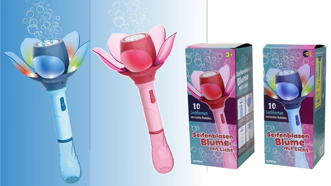 Fun Trading - Seifenblasen Blume mit Licht