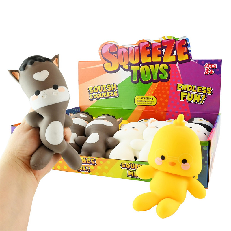 Robetoys - Squeeze Tiere 14 cm