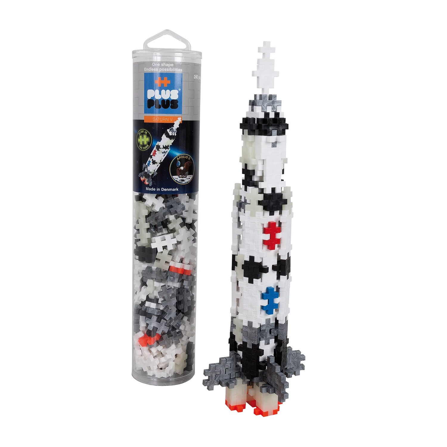 PLUS PLUS - Mini-Bausteine Rakete 240 Teile
