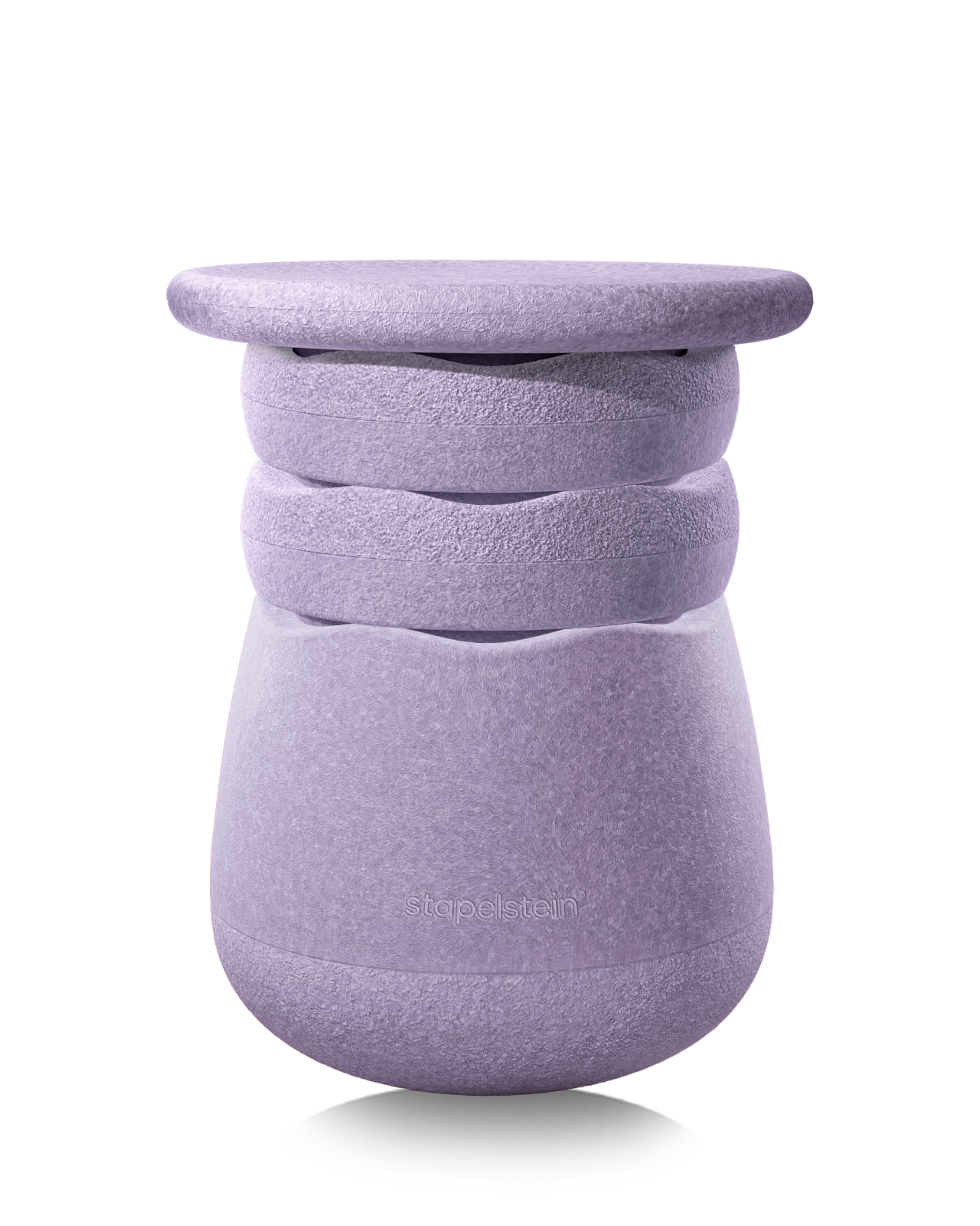 Stapelstein - Dynamic all pastell violett + gratis Pad